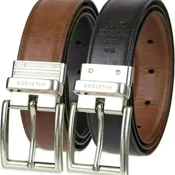 𝅺TOMMY Hilfiger Men\'s Reversible Belt​